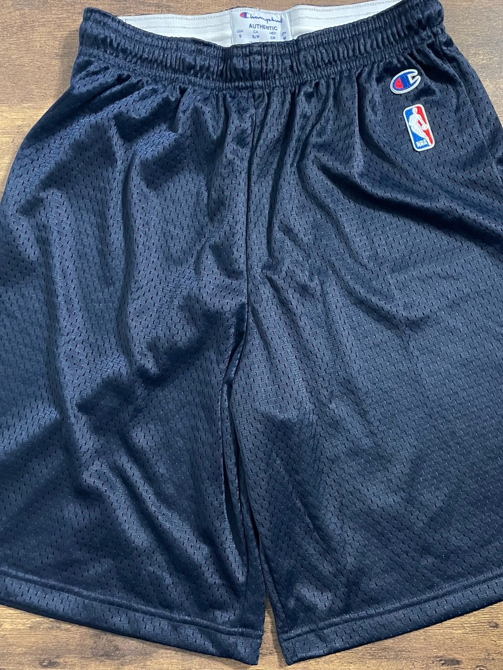 Indiana Pacers Champion blue navy NBA Athletic shorts size Small new